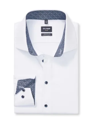 OLYMP - Modern Fit: Businesshemd weiß - Gr. - 41