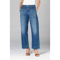 JOOP! Weite Jeans Esra mittlere Bundhöhe, weites Bein