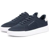 Tommy Hilfiger TH COURT KNIT Slip-On Sneaker Freizeitschuh, Halbschuh, Schlüpfschuh in modischer Strick-Optik
