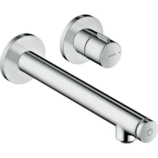 Axor Uno Select Wand Waschtischarmatur 45113000 chrom, Ausladung 220mm