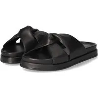 Kaerlek Kaerlek LPMAG-14LEI Black Damen Glattleder black Pantolette