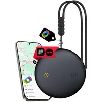 S&T Design GPS Tracker Smart Tag AirTag alternative für Android Schlüsselfinder GPS-Tracker (Weltweit Wasserdicht Bluetooth Key Finder Tasche/Koffer/Brieftasche)