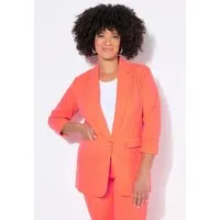 Angel of Style Blusenblazer Blazer offene Form Reverskragen Langarm