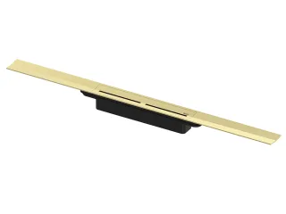 Tece drainprofile Duschprofil, 900 mm, Edelstahl, Gold Optik gebürstet, 670902 670902