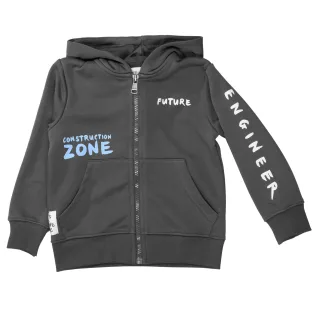 STACCATO - Kn.-Kap.-Sweatjacke dark grey - Gr. - 104/110