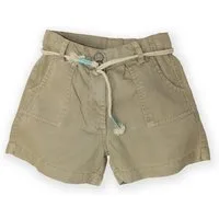 THREE OAKS Jeansshorts M340026:Mädchen Shorts mit Deko Kordel