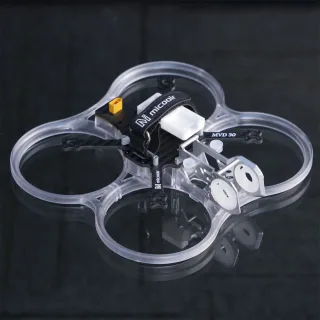 MicoAir MVD30 136mm 3 Inch 4-6S Frame Kit Carbon Fiber Compatible with DJI O4 / O4 PRO Air Unit for RC Whoop FPV Drones