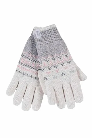Heat Holders Damen Nordic Fleece gefütterte Thermohandschuhe