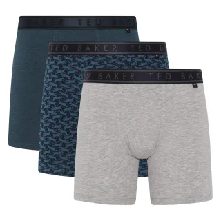 3er-Pack Herren weiche atmungsaktive Baumwoll-Boxershorts