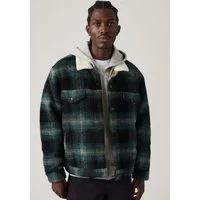 Levi's® Fleecejacke TYPE 3 EXT SHERPA TRUCKER Druckknopfverschluss, seitliche Eingrifftaschen