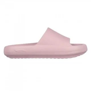 Skechers - Einzelner Riemen Badesandale für Damen, Passt über dem Spann, Flach (Pink)
