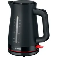 BOSCH Wasserkocher MyMoment TWK3M123, 1,7 l, 2400 W, Abschaltautomatik, Tassenanzeige, beidseitige Wasserstandsanzeige