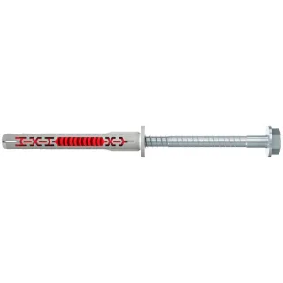 Fischer Langschaftdübel DuoXpand 8x80 FUS mit Sechskantschraube und U-Scheibe - 562152