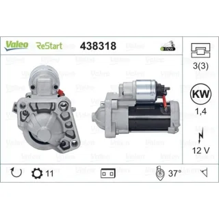 Valeo Starter Neuteil Volvo S60 S90 V40 V60 V70 V90 Xc40 Xc60 Xc90 2,0