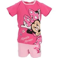 Disney Minnie Mouse Pyjama Shortama – Kinderpyjama & Sommer Schlafanzug aus 100% Baumwolle