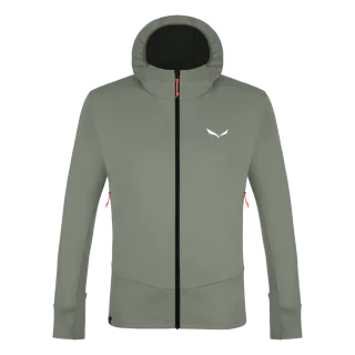 SALEWA - Puez Polarlite Kapuzenjacke Herren - Grün (Gr.48)