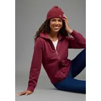 Ocean Sportswear Sweatjacke mit bedrucktem Kragen, in kuscheliger Sweatware, mit Eingriffstaschen