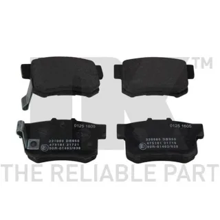 NK Bremsbel?ge hinten Fiat Honda MG Rover Suzuki