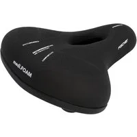FISCHER Fahrrad Fahrradsattel FISCHER FAHRRAD R.E.Med MEMORY FOAM Sattel Schwarz