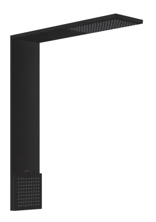 Hansgrohe Brausenmodul 110/220 Axor ShowerComposition 1jet Schulterbr., mattschwarz, 12593670 12593670