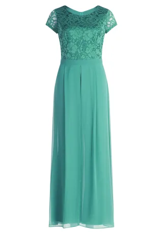 Vera Mont - Jumpsuit silky green - Gr. - 42