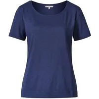 Himalaya Clothing Kurzarmshirt Basic T-Shirt Damen "Alma" mit Rundhalsausschnitt aus Bio-Baumwolle Vielseitiges Shirt mit hohem Tragekomfort