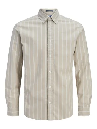 JACK&JONES - JJEHARVEY OXFORD L/S SHIRT NOOS - Gr. - XXL