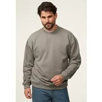 SOULSTAR Sweatshirt S2AGEO Herren Oversize Pullover mit Rundhals-Ausschnitt Crew-Neck Sweater