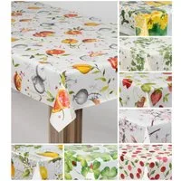 laro Tischdecke laro Wachstuch-Tischdecke Wachstischdecke Gartentischdecke