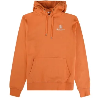 Aquascutum Active Hoodie Mit Kleinem Logo In Rostorange