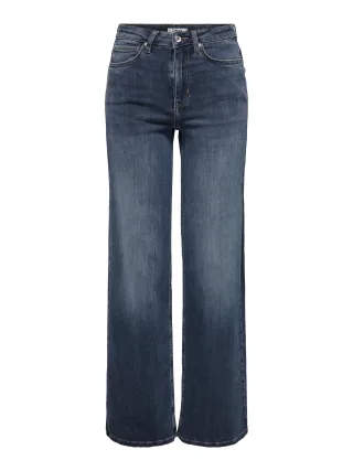 ONLY - ONLMADISON ICON HW WIDE DNM CRO300 NOOS Blue Black Denim - Gr. - M/32