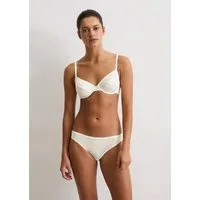 Marc O'Polo Bikinislip Second Skin Jaquard elastischer Bund, Spitze, gestreift, weich
