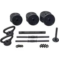 Christopeit Sport® Hantel-Set ASG 20 kg, (Set)
