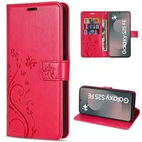 betterfon Handyhülle Handytasche für Samsung Galaxy S25 FE Klapphülle mit Kartenfächern, Bookstyle-Hülle mit Magnetverschluss, Smartstand & Kunstleder