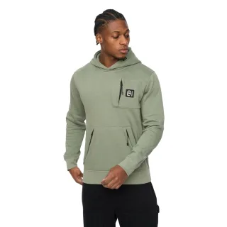 Crosshatch - "Portville" Kapuzenpullover für Herren (Oliv)