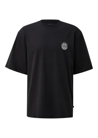 qs - T-Shirt schwarz - Gr. - M