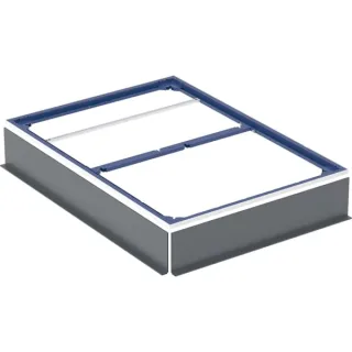 Geberit Duofix Installationsrahmen für Duschfläche 110-140 cm, für sieben Füße:, 551523001 551523001