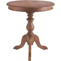 CLP Beistelltisch Wiva (1er), runder Tisch aus Mindiholz, 70 cm Durchmesser