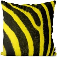 VOID Kissenbezug, Farbiges Zebrafellmuster Print Outdoor Indoor Zebra fell