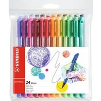 STABILO Faserstift STABILO pointMax Filzstift - 0,8 mm - 24er Set