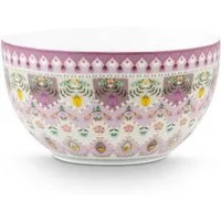 PiP Studio Schale Lily&Lotus Bowl lila/bunt 12cm, Porzellan, (Bowls), Bowl Lily&Lotus Moon Delight Multi 12cm