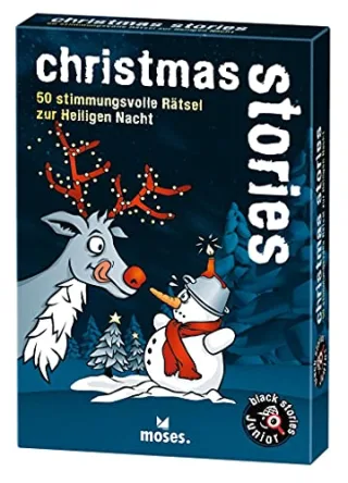 moses. 109297 - black stories Junior: Christmas stories (50 weihnachtliche Rätsel)