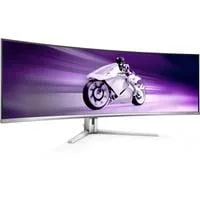 Evnia 49M2C8900L QD-OLED, Gaming-Monitor 124.3 cm (48.9 Zoll), weiß, DQHD, Curved, HDR True Black 400, Ambiglow, Dynamic Lighting, 144Hz Panel