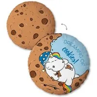Pummeleinhorn Dekokissen Cookies, mit schlafendem Pummeleinhorn