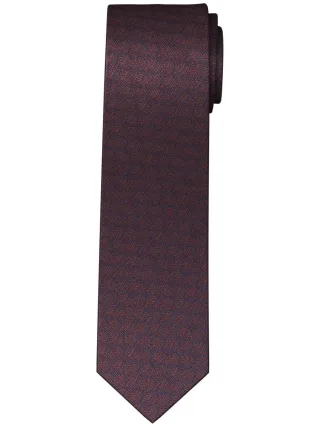 OLYMP - Krawatte Slim 6.5cm rot