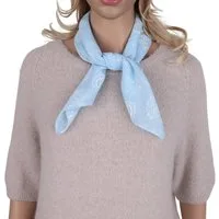 MIRROSI Nickituch ierecktuch ca. 60 × 60 cm, wunderschönes Paisley-Muster, Damen Halstuch ideal für Frühling, Sommer oder Herbst