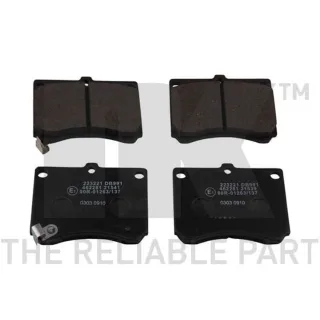 NK Bremsbel?ge vorne Mazda 323 Mx-3