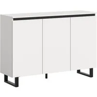 Home affaire Sideboard TOMA, Breite: 120 cm, mit Metall-Kufen-Fuß, 3 Türen, 3 Einlegeböden, Anrichte, Kommode, Schrank, Board, Higboard