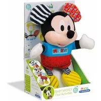 Clementoni® Plüschfigur Baby Clementoni, Disney Baby, Plüsch Mickey mit Beißring