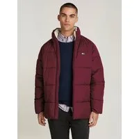 Tommy Jeans Steppjacke TJM POLY PUFFER EXT Winterjacke mit Stehkragen, gefüttertes Teddy, Innentaschen